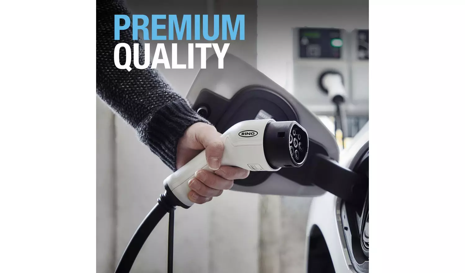 Ring Type 2 to Type 2 Single Phase 32A Charging Cable