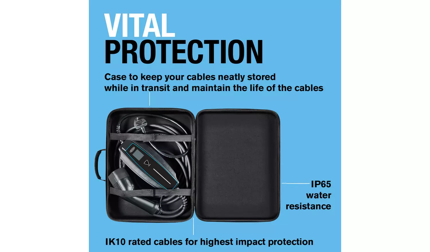 Ring3 Pin EV Type 2 Charging Cable