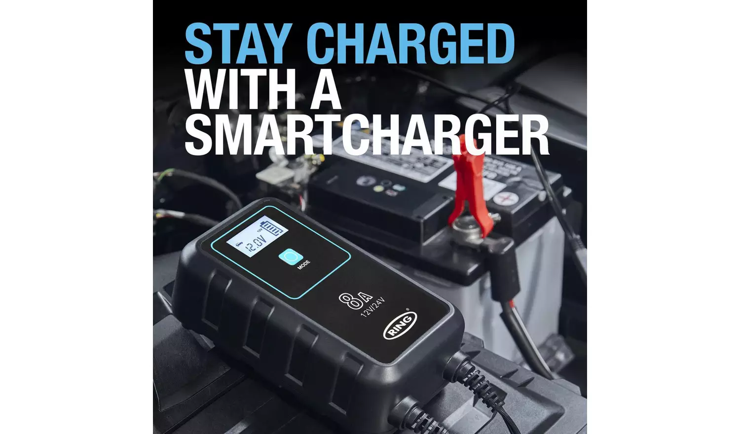 Ring Smartcharge8 12/24v Smart Battery Charger