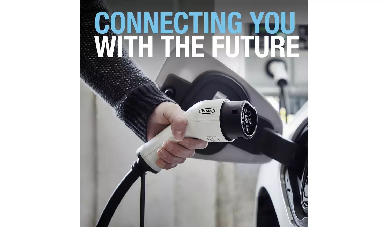 Ring Type 2 to Type 2 Single Phase 16A 5m EV Charging Cable