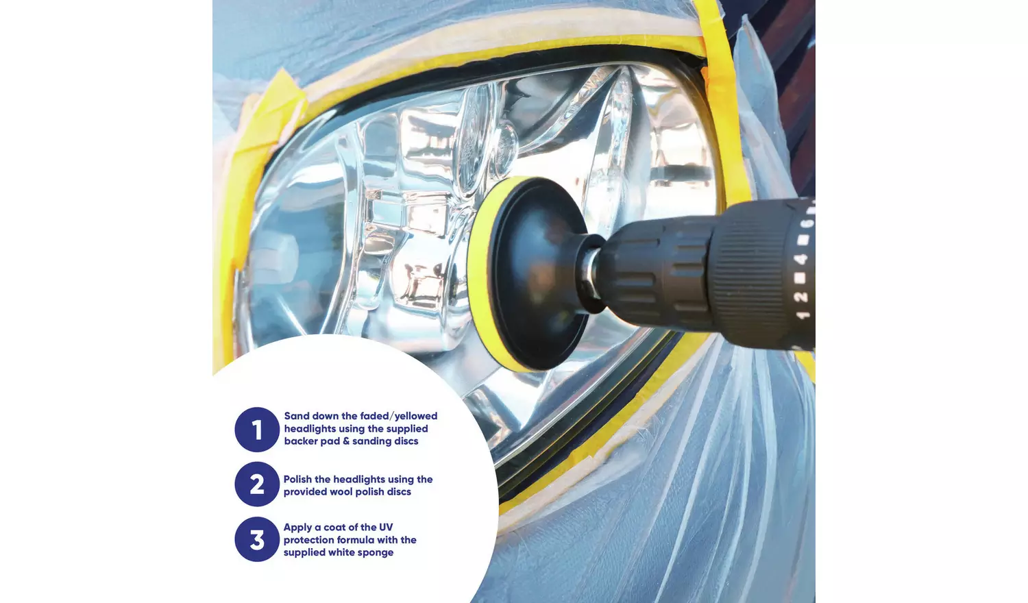 Streetwize Headlight Restoration Kit