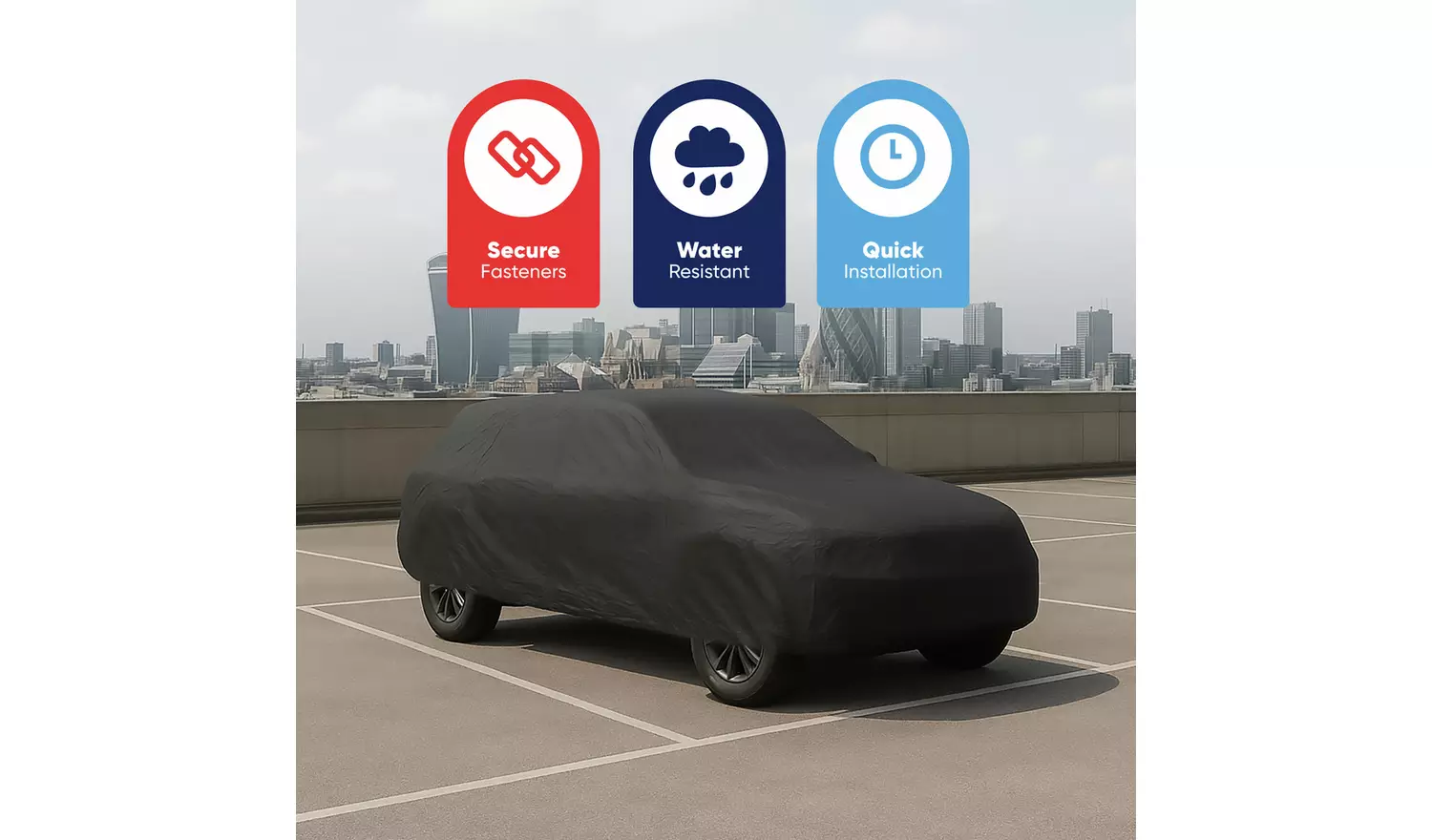 Streetwize Water-Resistant Full Car Cover for 4x4