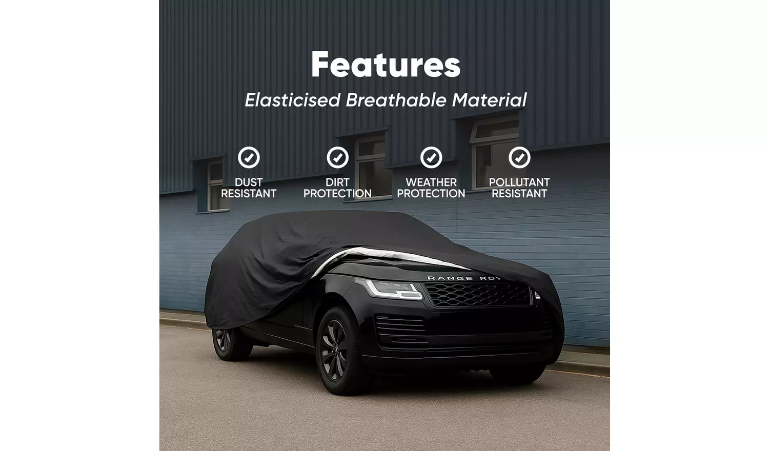 Streetwize Water-Resistant Full Car Cover for 4x4