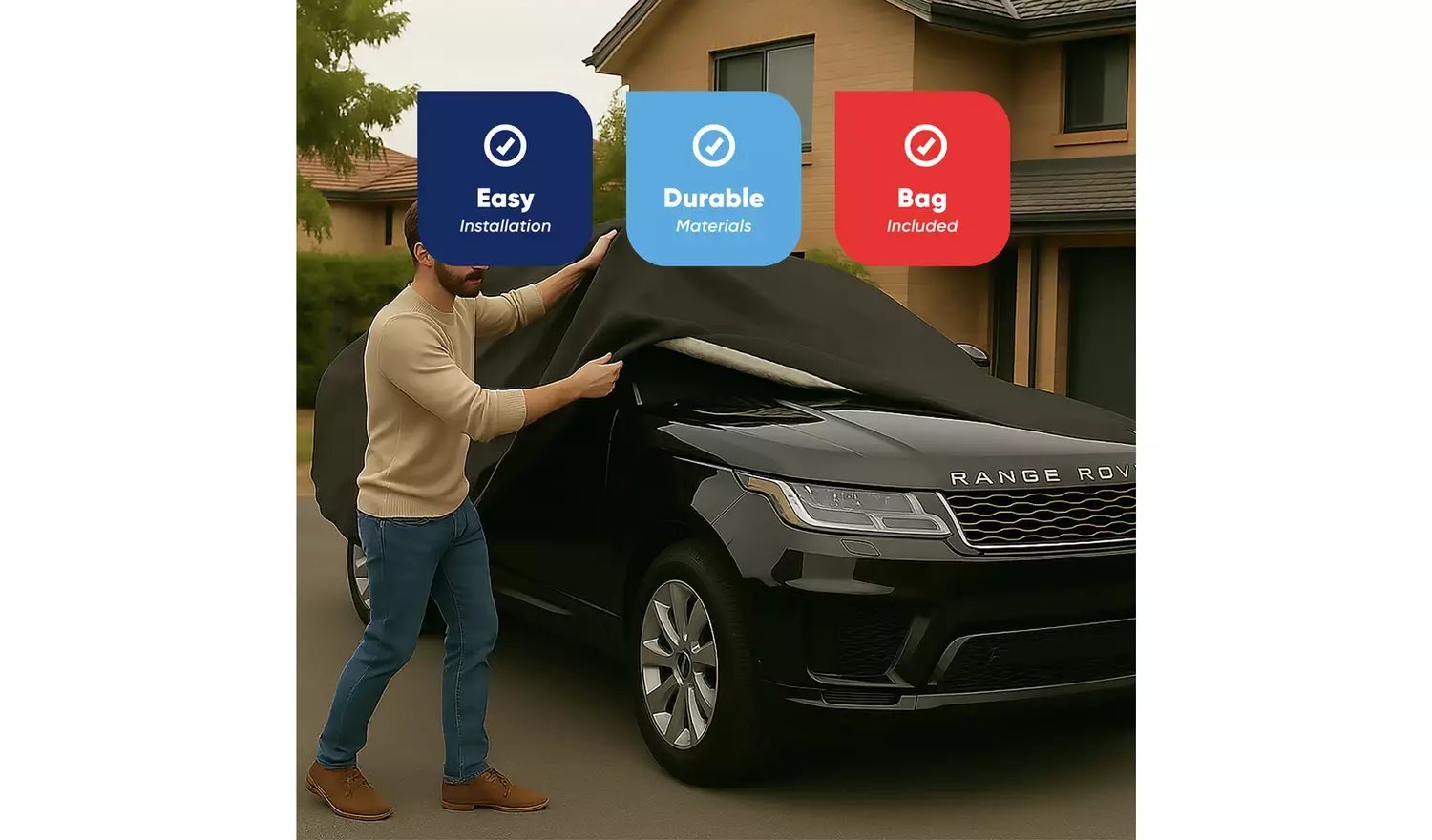 Streetwize Water-Resistant Full Car Cover for 4x4