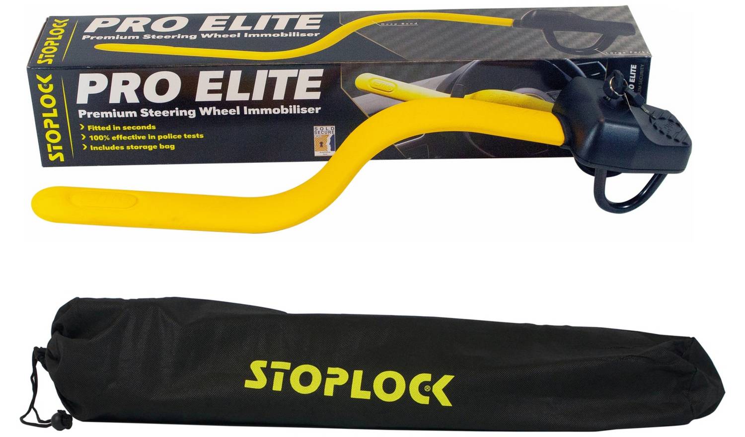 Stoplock Pro Elite Steering Wheel Lock