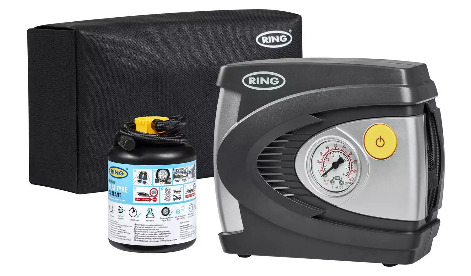 Ring Automotive Car Tyre Repair Kit