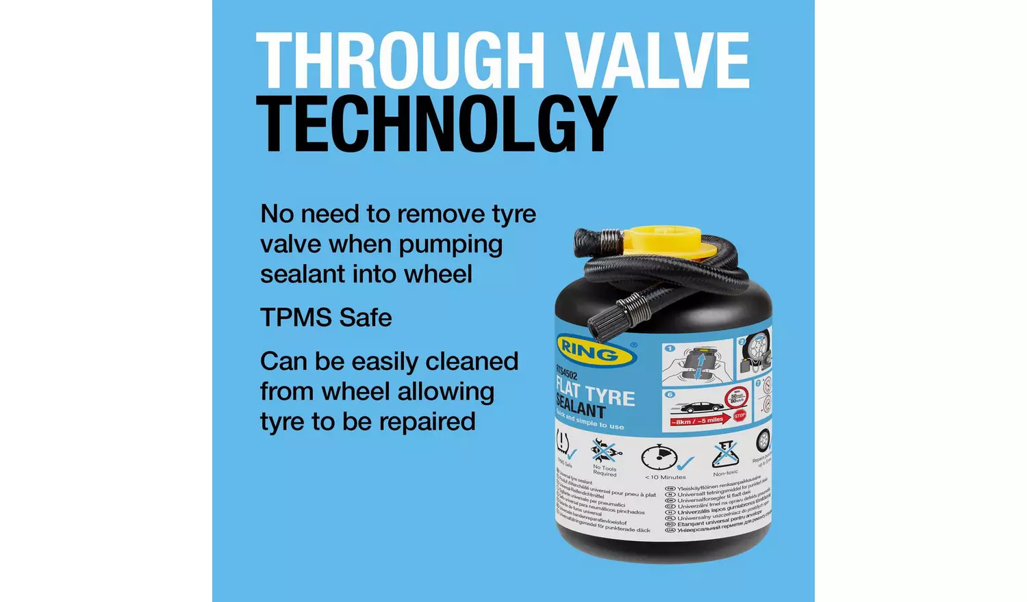 Ring Automotive Car Tyre Repair Kit