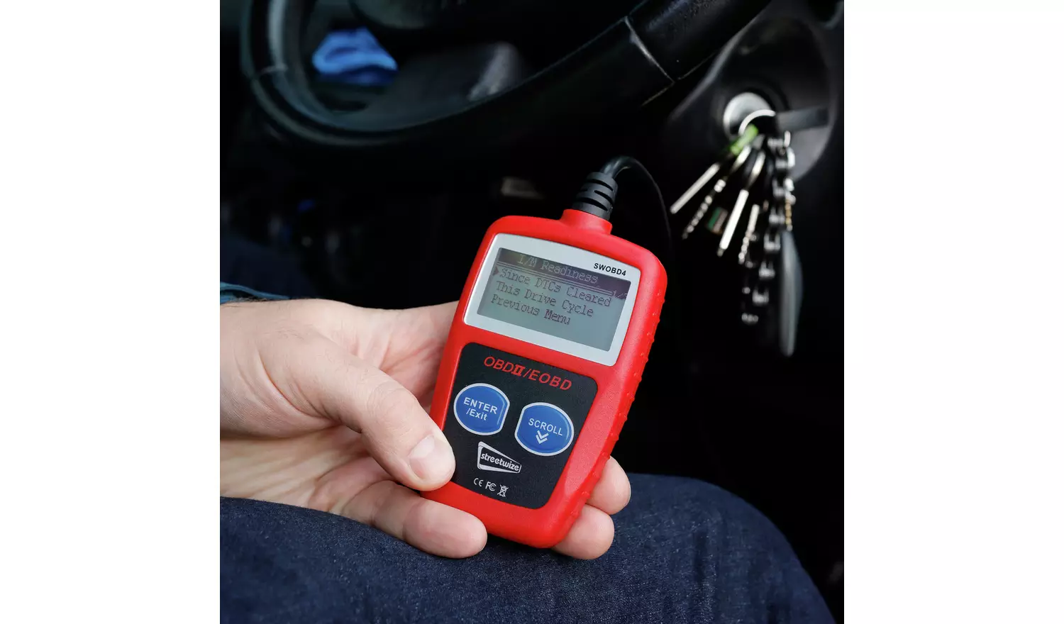 Streetwize Multilingual Diagnostic OBDII Code Reader