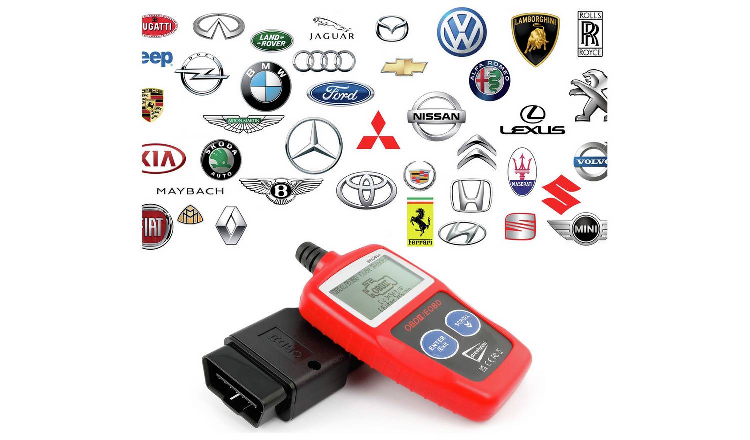 Streetwize Multilingual Diagnostic OBDII Code Reader