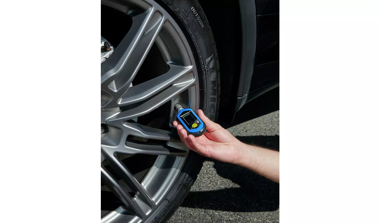 Michelin Rechargeable Digital Tyre Tread & Pressure Gauge