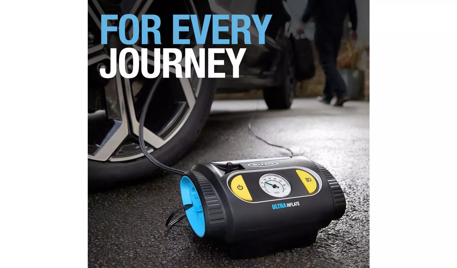 Ring ULTRAINFLATE 10 Analogue Tyre Inflator