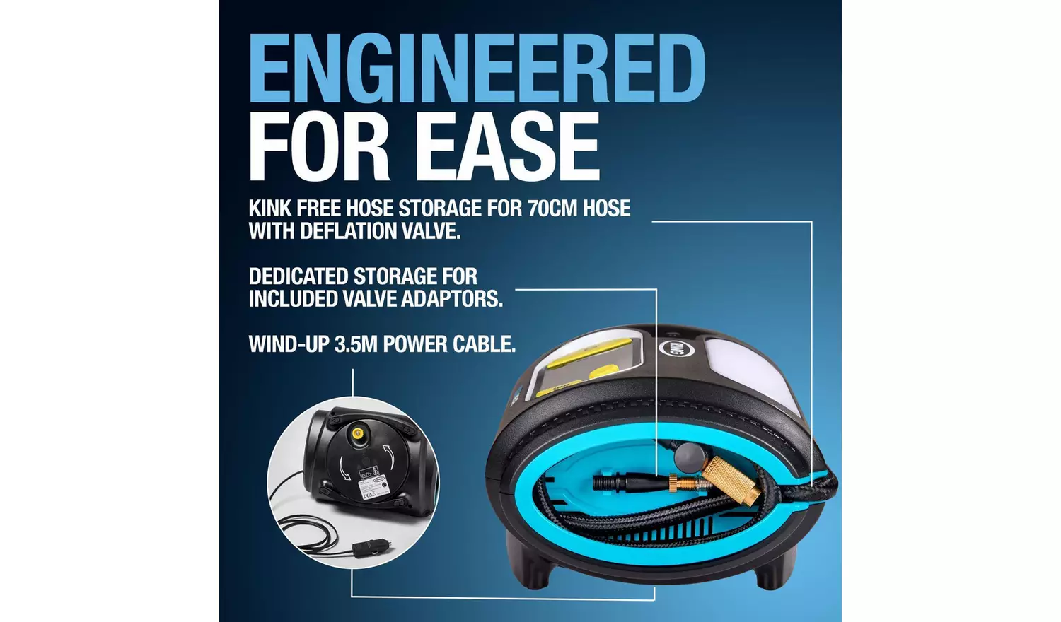 Ring ULTRAINFLATE 30 Rapid Digital Tyre Inflator