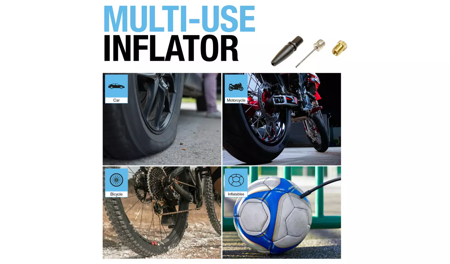 Ring RTC400 Digital Tyre Inflator With Light