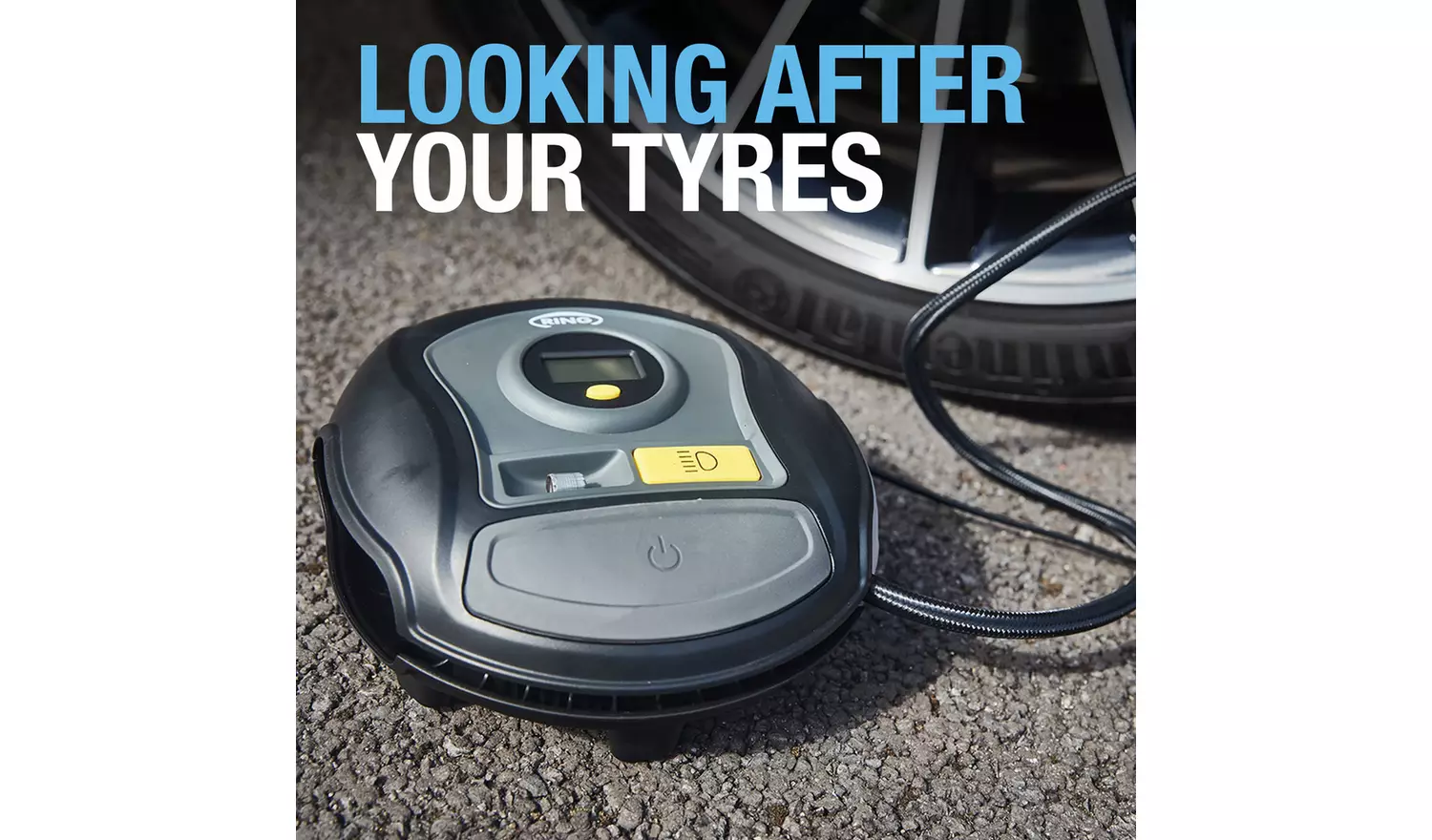 Ring RTC400 Digital Tyre Inflator With Light