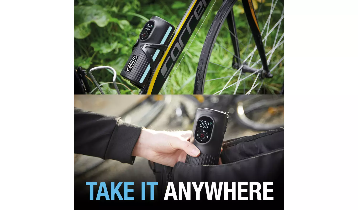 Ring RTC2000 Cordless Handheld Digital Tyre Inflator