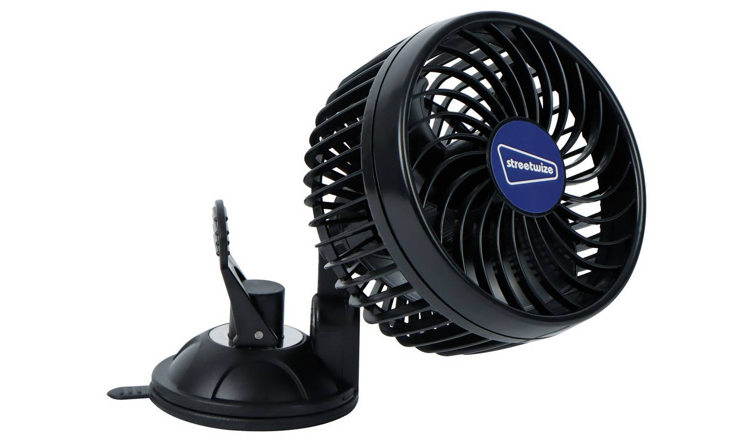 Streetwize 12V 360° Power Fan With Suction Mount