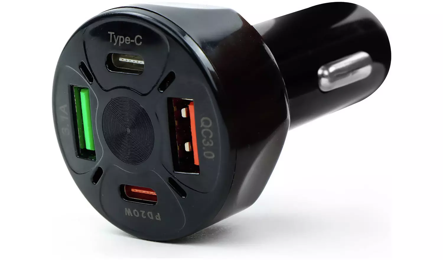 Streetwize 12V USB Car Charger - Type-C and Type-A Devices