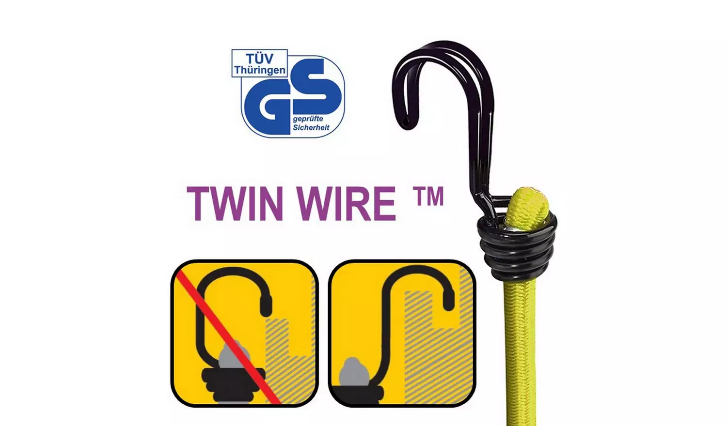 Master Lock 12 Piece Bungee Cord Set 4x60cm, 4x80cm, 4x100cm