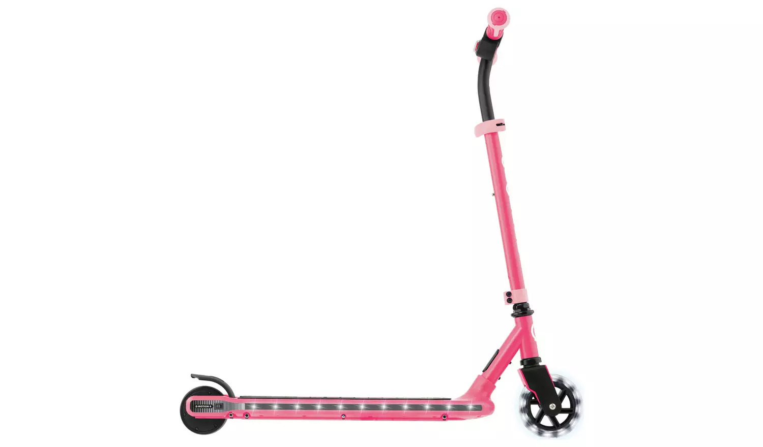Globber E-motion 6 Kids Light Up Electric Scooter - Pink