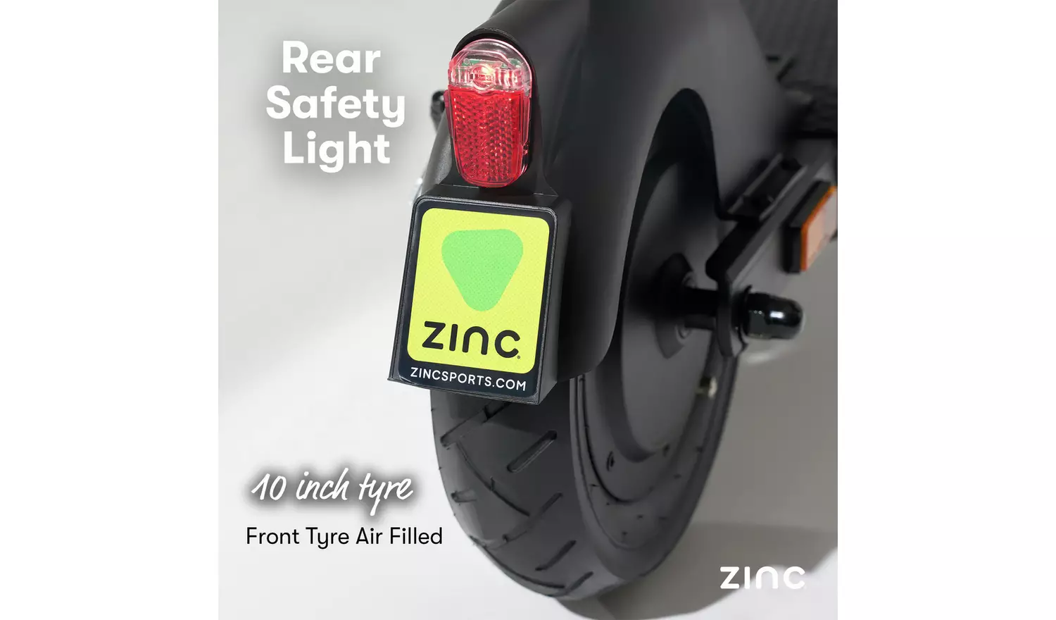 Zinc Velocity 2.0 500W Adult Folding Electric Scooter