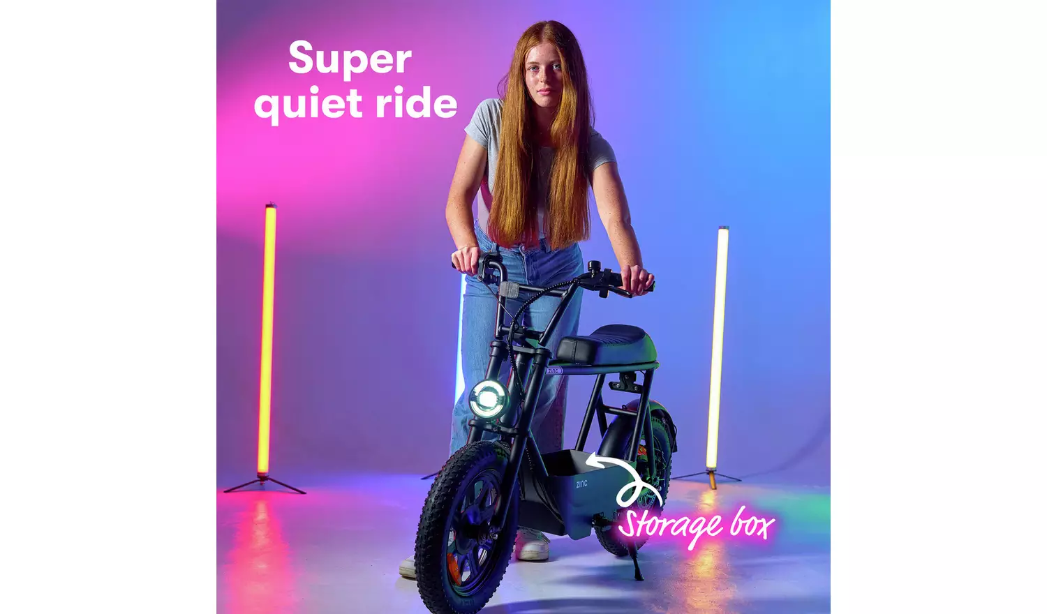 Zinc Sprinter 350W 16inch Electric Seated Scooter Ride On