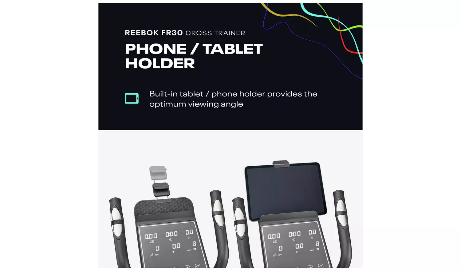 Reebok FR30 Elliptical Cross Trainer with Connected Fitness