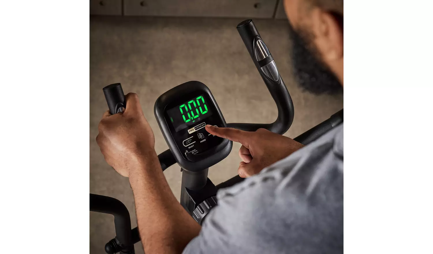 Pro Fitness 2-In-1 Cross Trainer and Exercise Bike