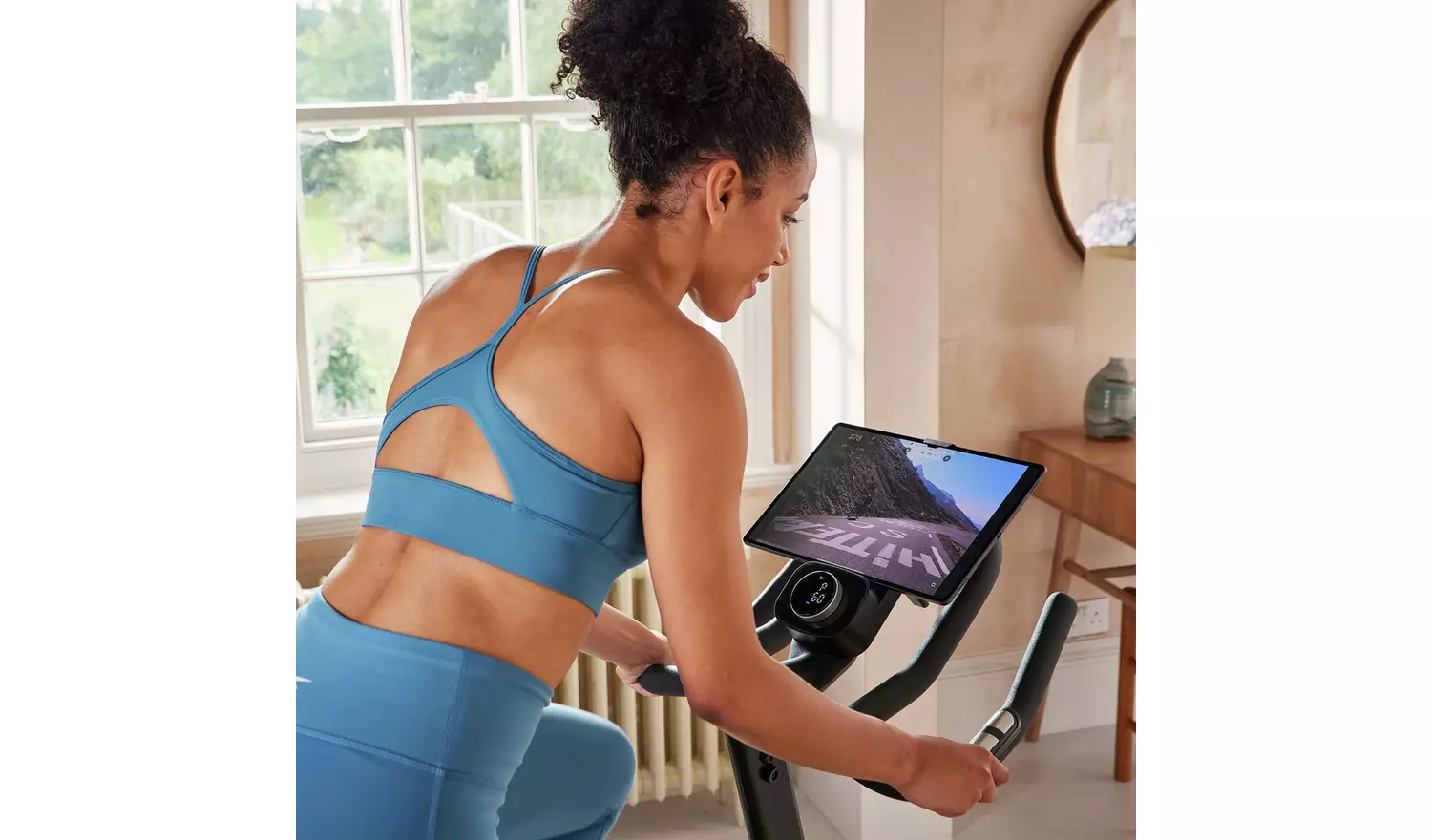 Reebok FR30 Sprint Exercise Bike with Connected Fitness