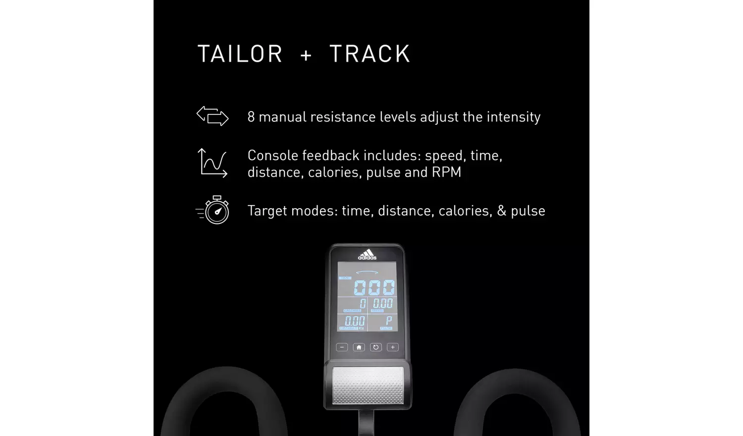 Adidas C-21X Indoor Exercise Bike with Connected Fitness