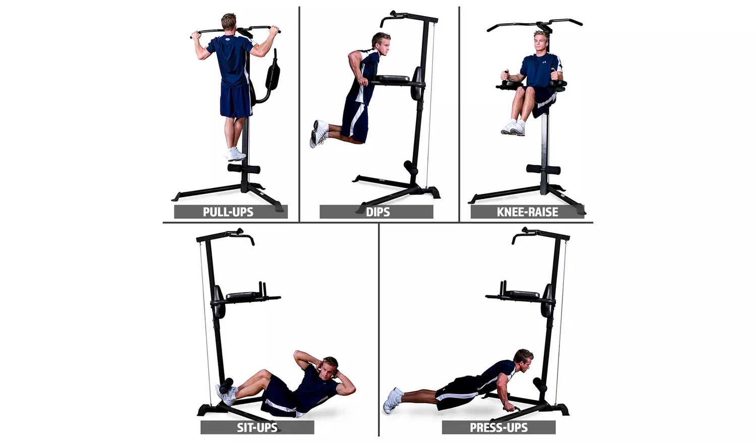 Marcy TC-3508 Deluxe Corner Pull Up Power Tower