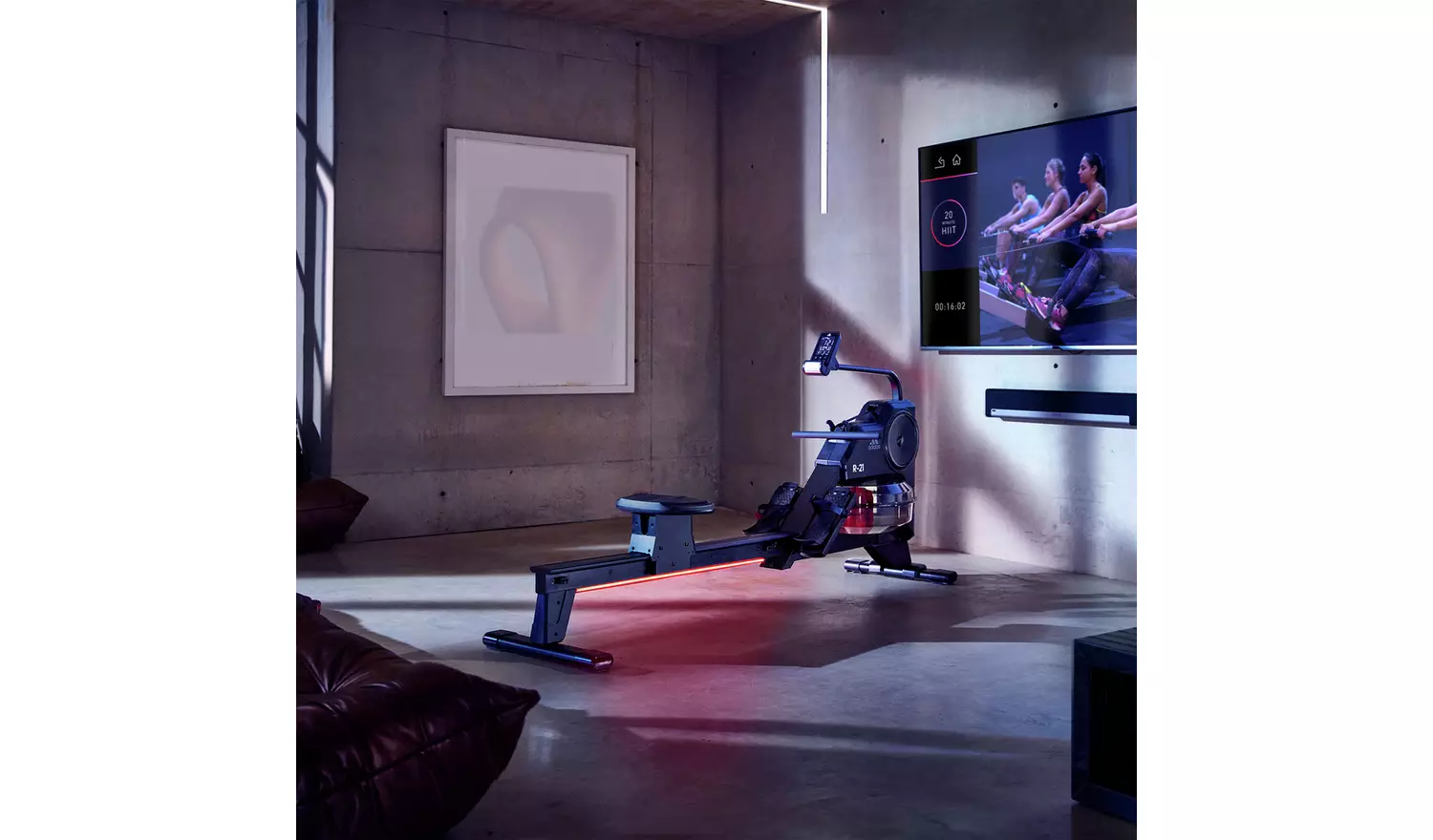 Adidas R-21 Water Manual Rowing Machine with Bluetooth