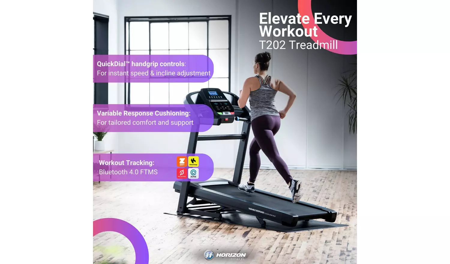 Horizon Fitness T202 Treadmill