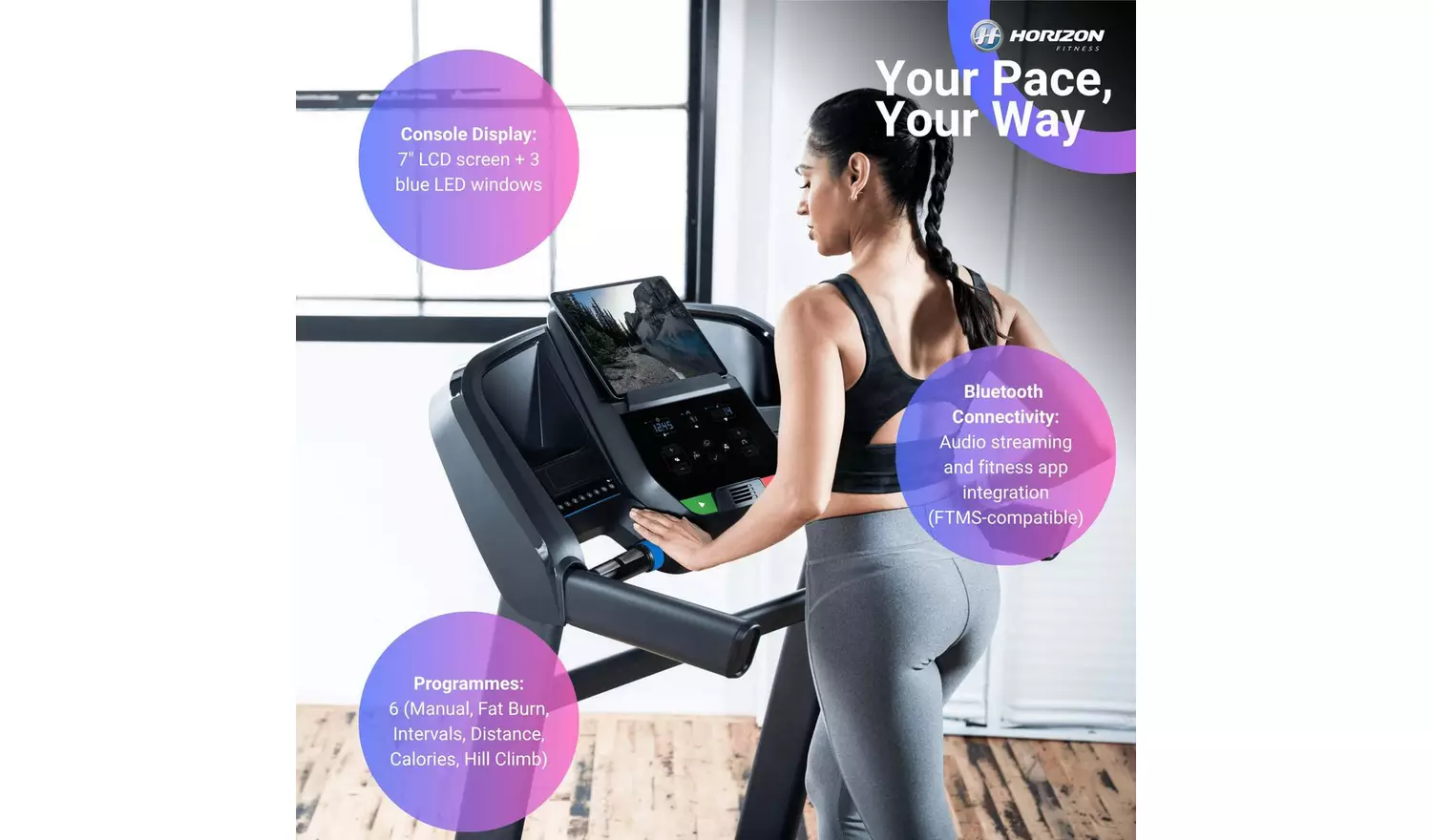 Horizon Fitness T202 Treadmill