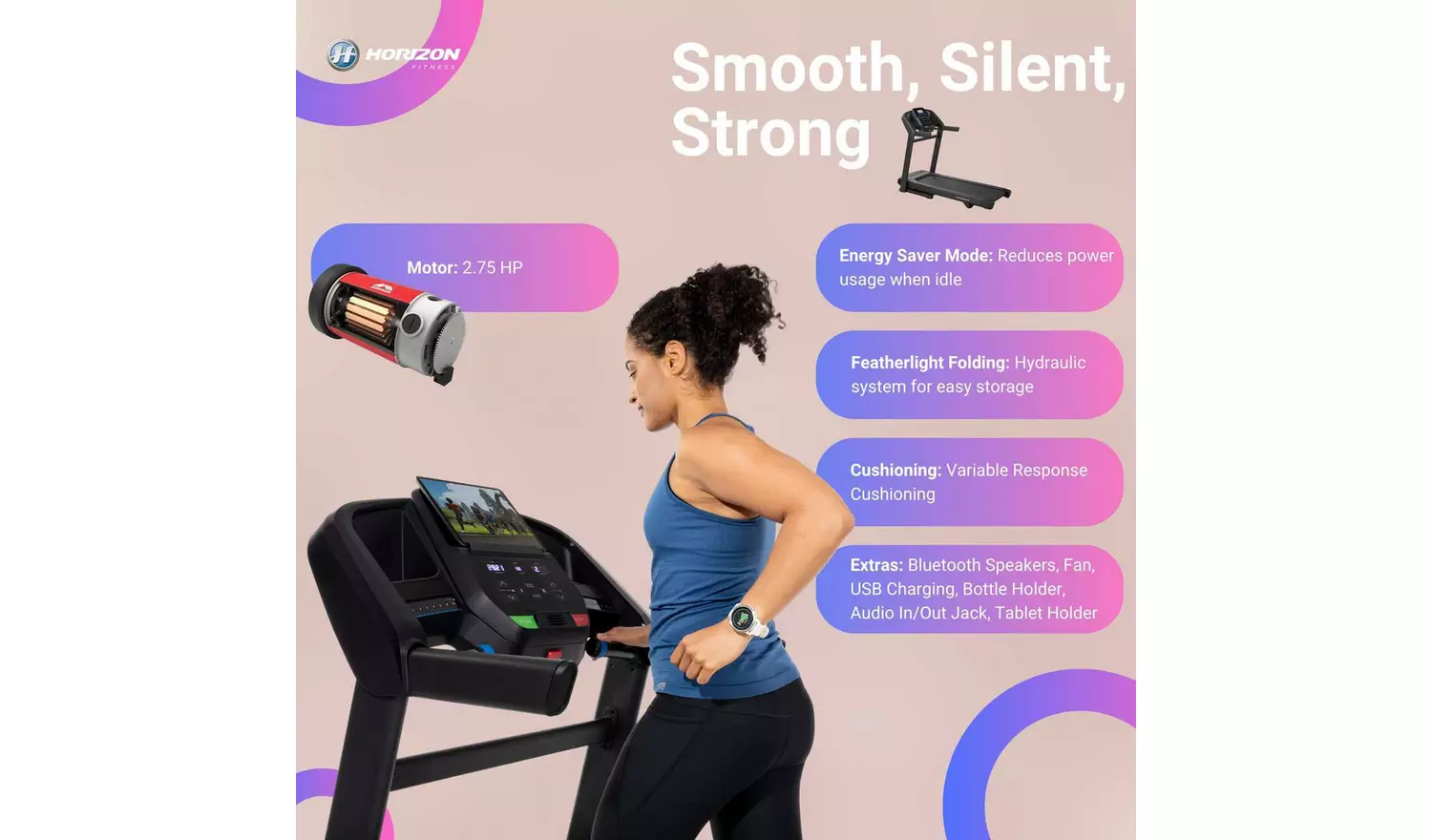 Horizon Fitness T202 Treadmill