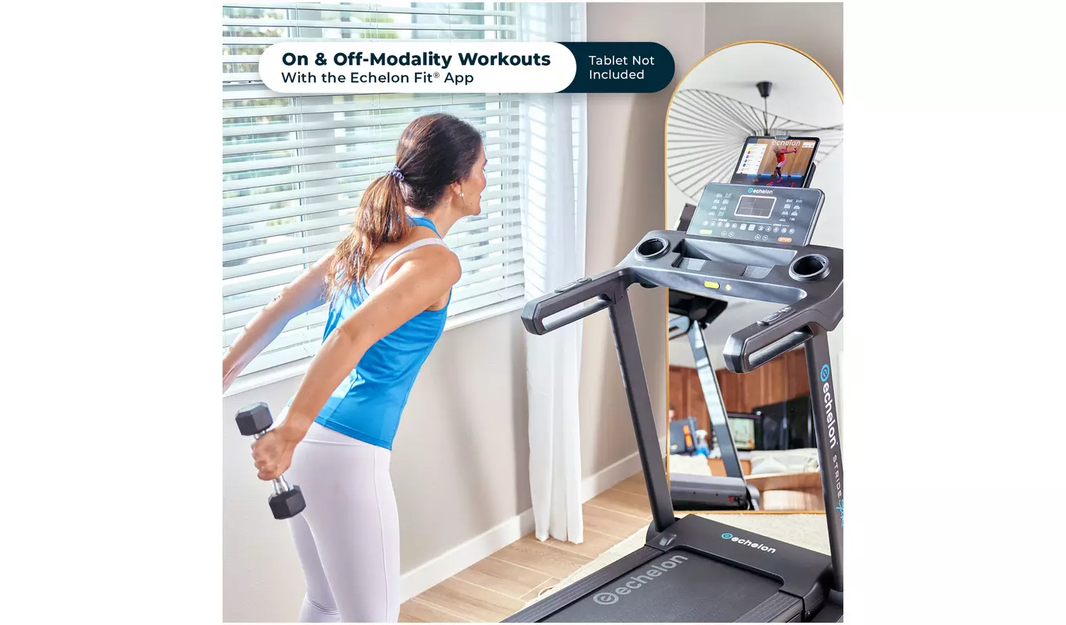 Echelon Stride 20 Folding Treadmill