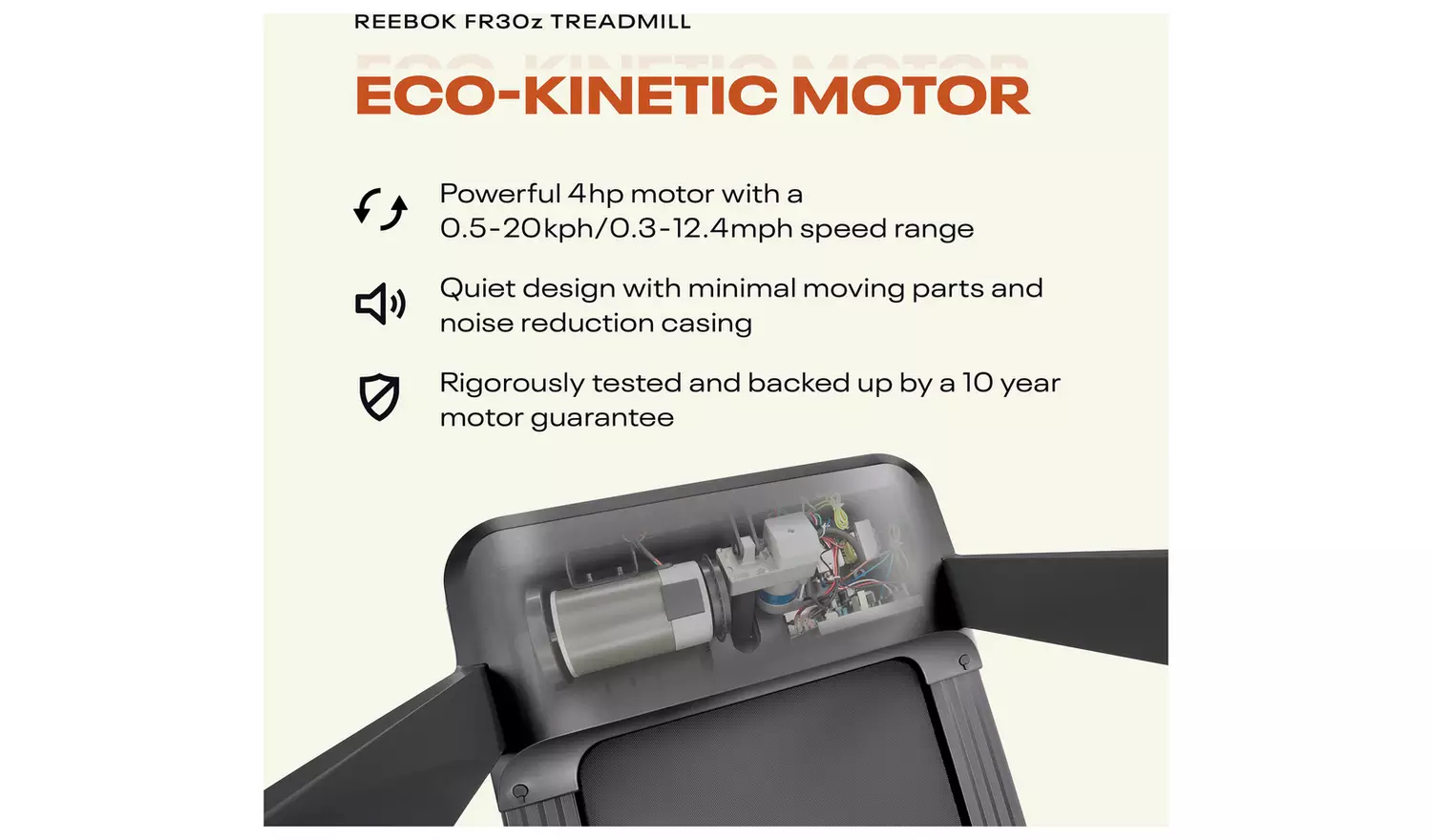 Reebok FR30z Treadmill with Connected Fitness