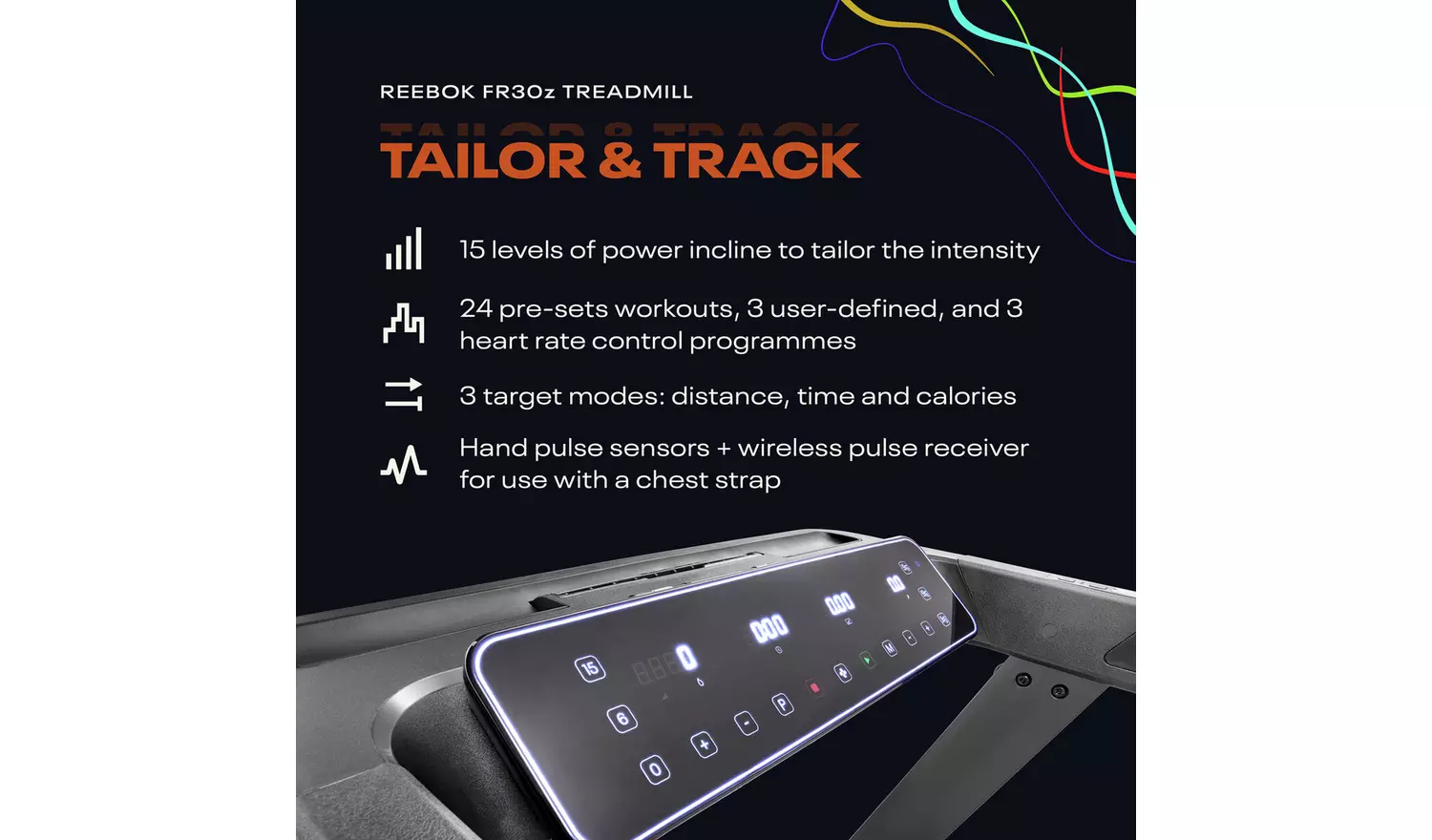 Reebok FR30z Treadmill with Connected Fitness