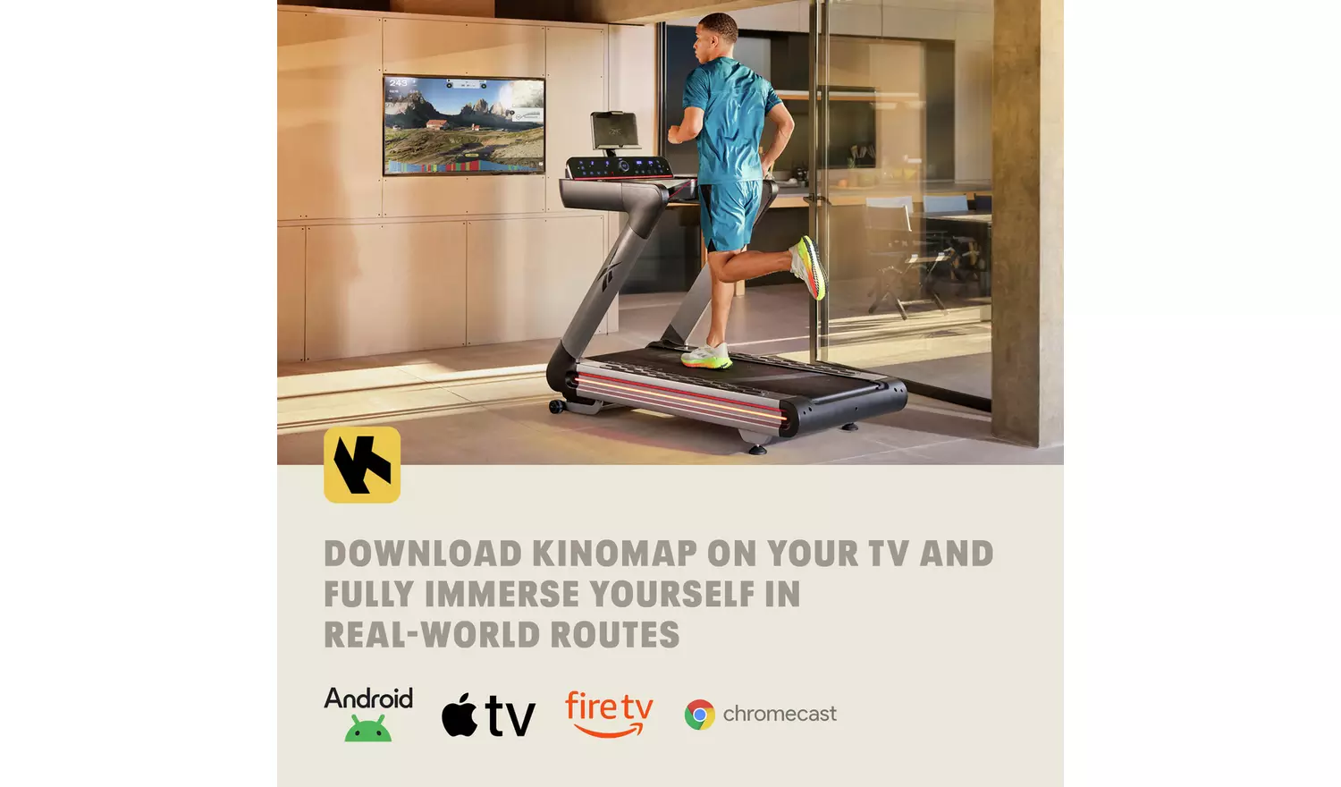 Reebok Z-Tech DC Treadmill with Connected Fitness