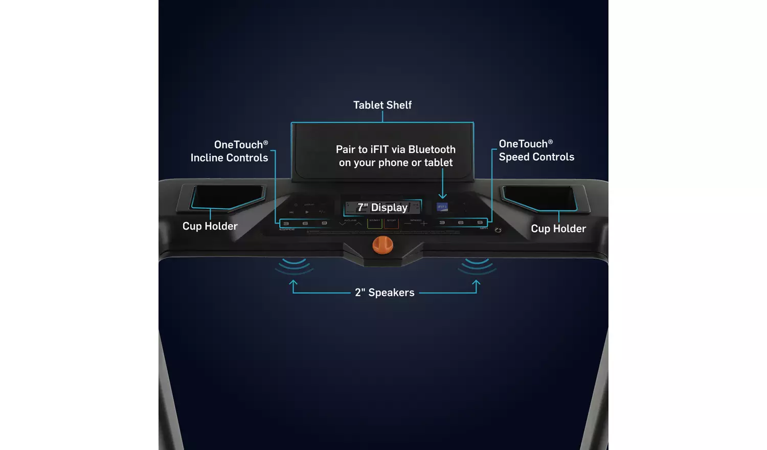 Nordic Track T Series 5 Treadmill with Incline and Bluetooth