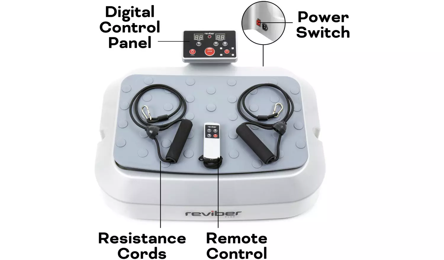 Reviber Plus Oscillating Vibration Plate
