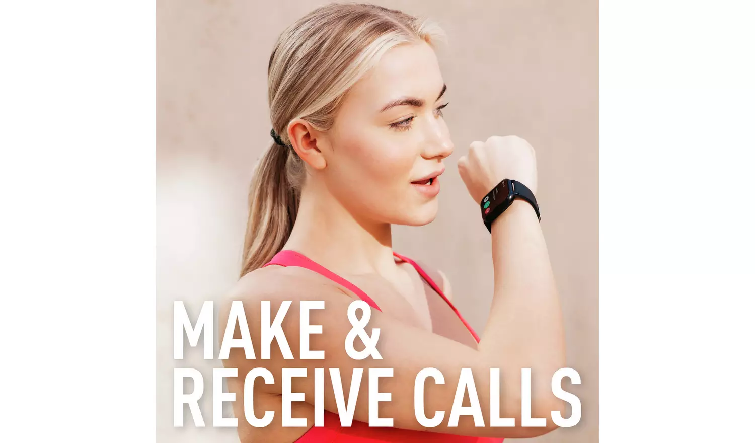 Reflex Active Series 23 Black Strap SmartWatch