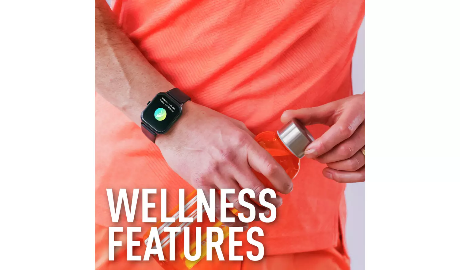 Reflex Active Series 23 Black Strap SmartWatch