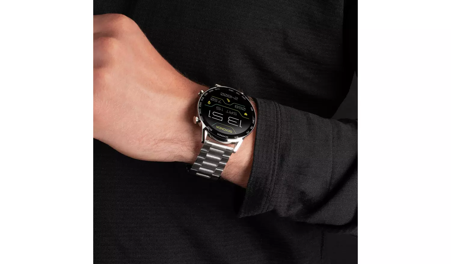 Sekonda Active Plus Stainless Steel Bracelet Smart Watch