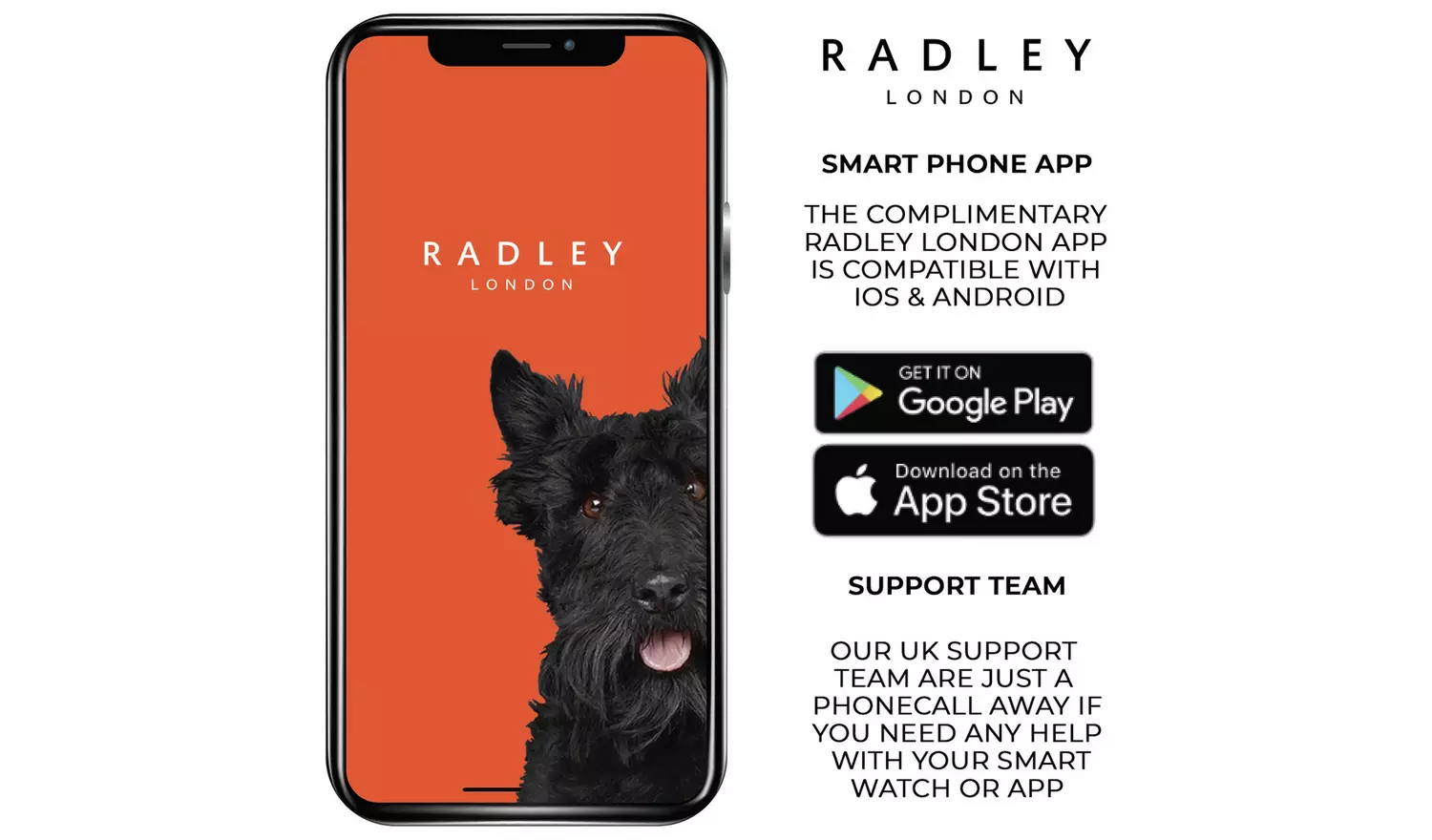 Radley Ladies Series 8 Silicone Red Strap Smart Watch