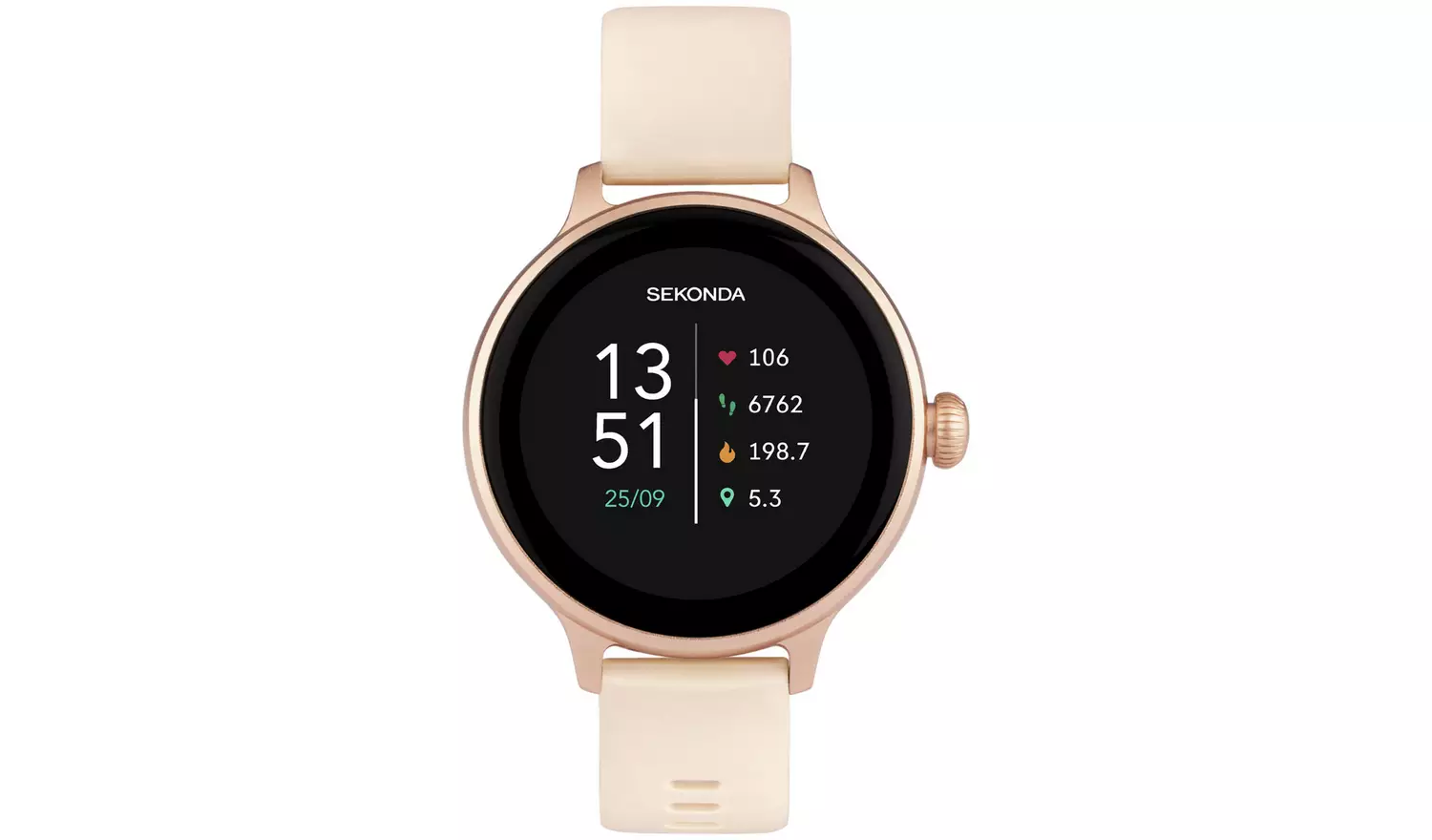 Sekonda Connect Pink Strap Calling SmartWatch