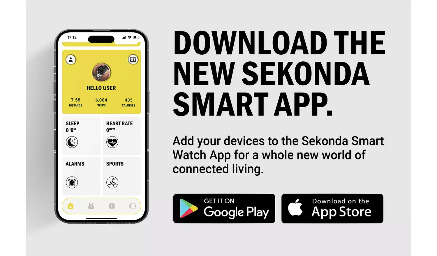 Sekonda Connect Pink Strap Calling SmartWatch