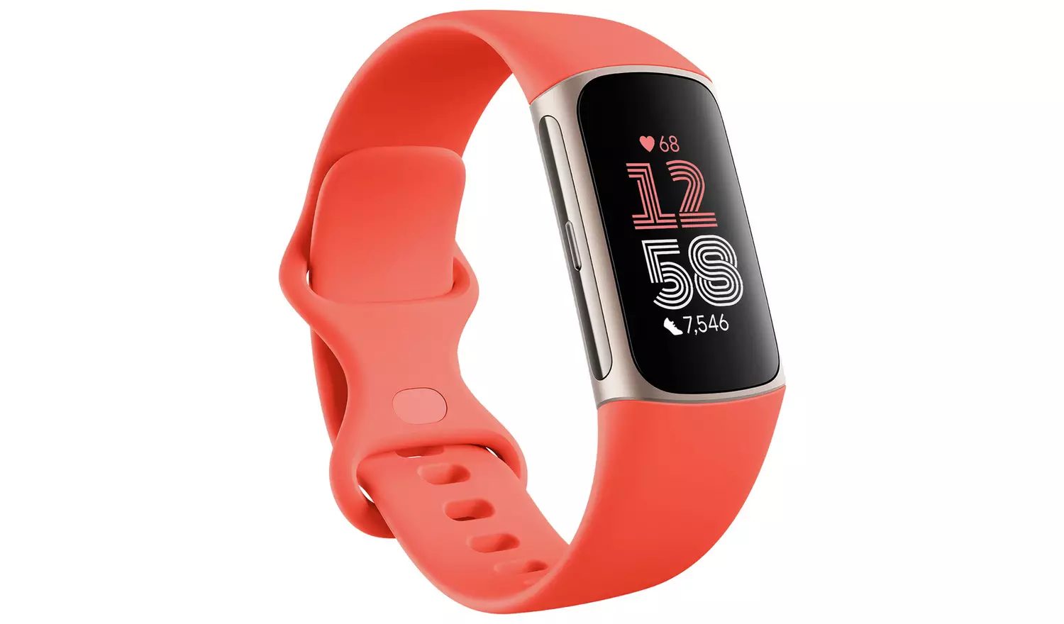 Fitbit Charge 6 Fitness Tracker - Coral