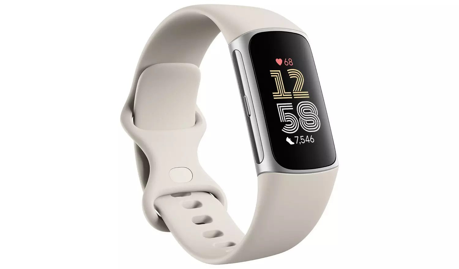 Fitbit Charge 6 Fitness Tracker - Porcelain