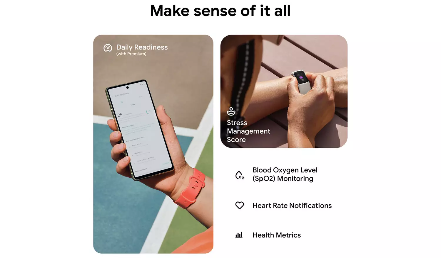 Fitbit Charge 6 Fitness Tracker - Obsidian