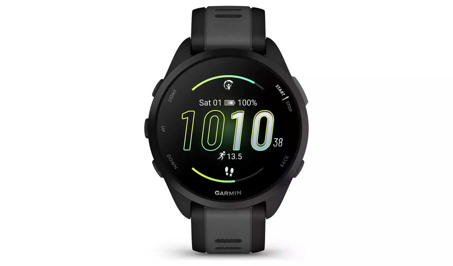 Garmin Forerunner 165 GPS Running Smart Watch - Black